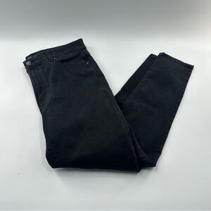 LuLaRoe High Rise Black Skinny Jeans – Size 32, Zipper Fly